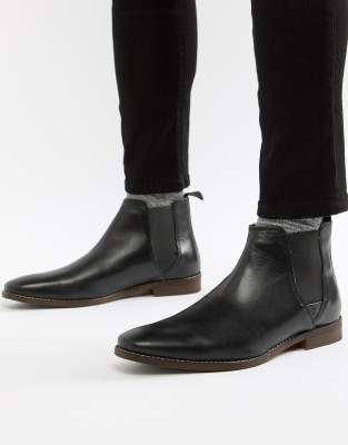 Red Tape Tapton Chelsea Boots In Black 