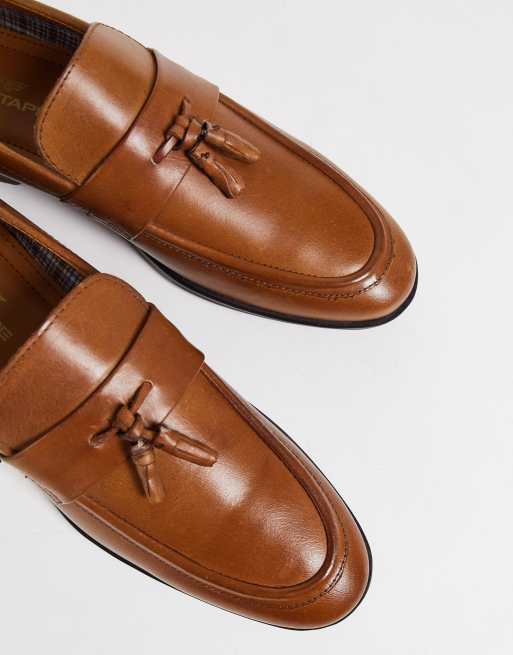 Red tape tassel loafers hot sale