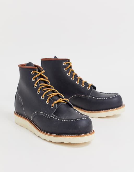 Red wing top boots asos