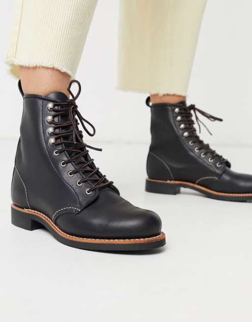 Red Wing Silversmith leather lace up boot