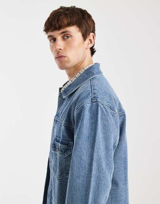 Redefined Rebel – Abel – Jeansjacke in Hellblau, 4 von 5