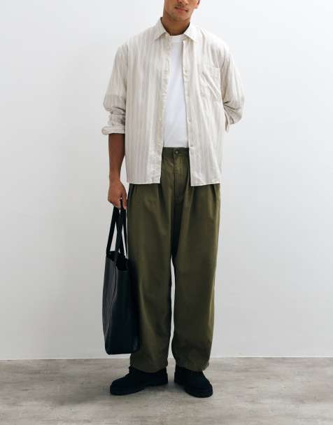 Redefined Rebel ace balloon pants in olive - view 1