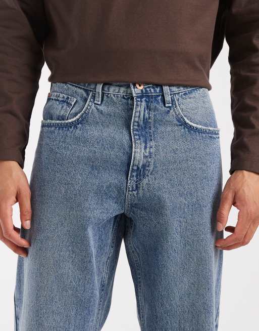 Redefined Rebel - Brooklyn - Jeans ampi azzurri, 4 di 5