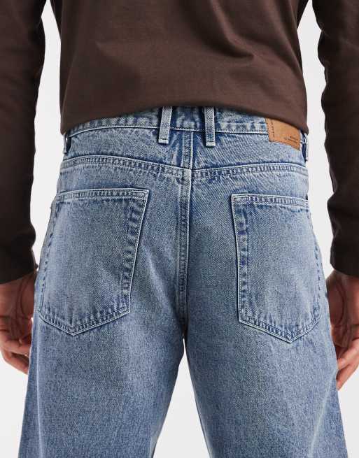Redefined Rebel Brooklyn loose fit jeans in light blue, 5 of 5