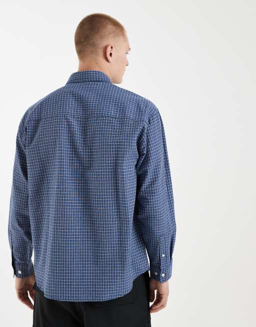 Redefined Rebel - Chemise oversize à carreaux - Bleu , 4 de 5