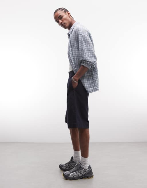 Redefined Rebel - Damian - Short baggy - Bleu marine, 3 de 5