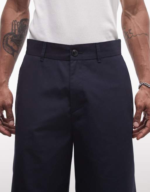 Redefined Rebel - Damian - Short baggy - Bleu marine, 5 de 5