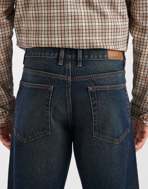 Redefined Rebel - Jean ample - Indigo foncé délavé , 4 de 5