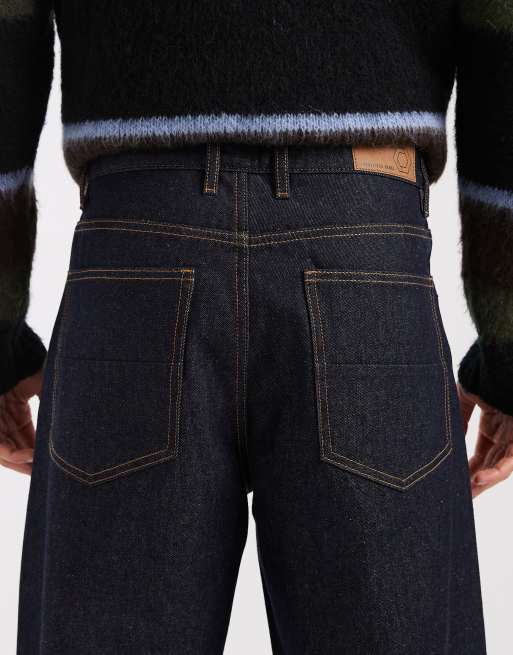 Redefined Rebel - Jeans ampi lavaggio indaco scuro, 4 di 5
