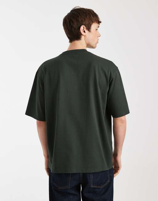 Redefined Rebel - John - T-shirt pesante verde scuro, 3 di 5