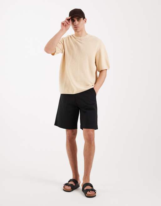 Redefined Rebel – Lonzo – Beige t-shirt med boxig passform och korta ärmar, 2 av 5
