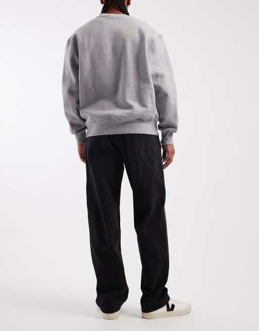 Redefined Rebel loose fit denim jeans in black, 2 of 5