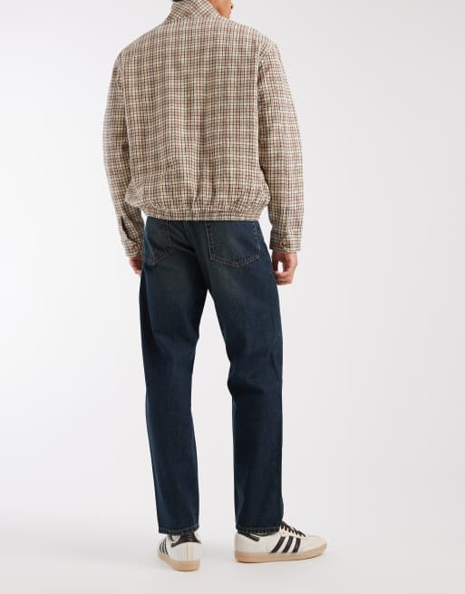 Redefined Rebel – Mörkblå, tvättade jeans med ledig passform , 2 av 5