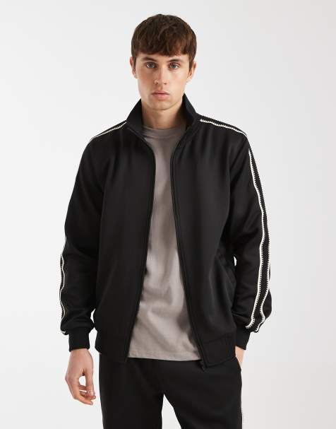 Redefined Rebel – Payton – Sweatshirt in Schwarz mit Reißverschluss, Kombiteil - view 1