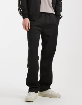 Redefined Rebel Theo Trousers Co-ord In Black