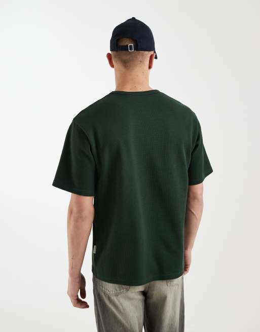 Redefined Rebel – Zielony T-shirt oversize o pudełkowym kroju, 5 z 5