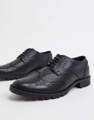 chunky soled brogues