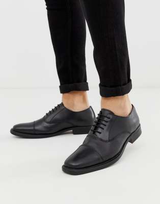 Redfoot Schwarze Lederschuhe Mit Dicker Sohle Asos