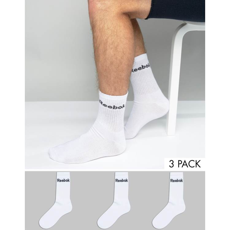 Reebok socks pack of sales 3