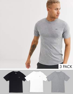 men's reebok 5 pack crew neck tees