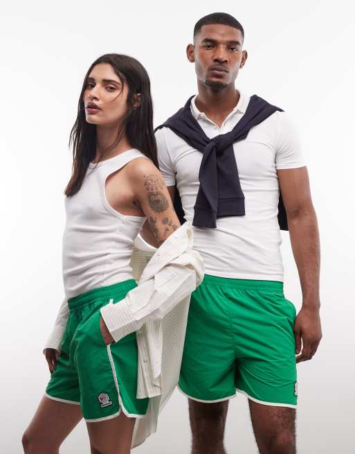 Reebok 4" gewebte Shorts in Grün – exklusiv bei ASOS, 2 von 5