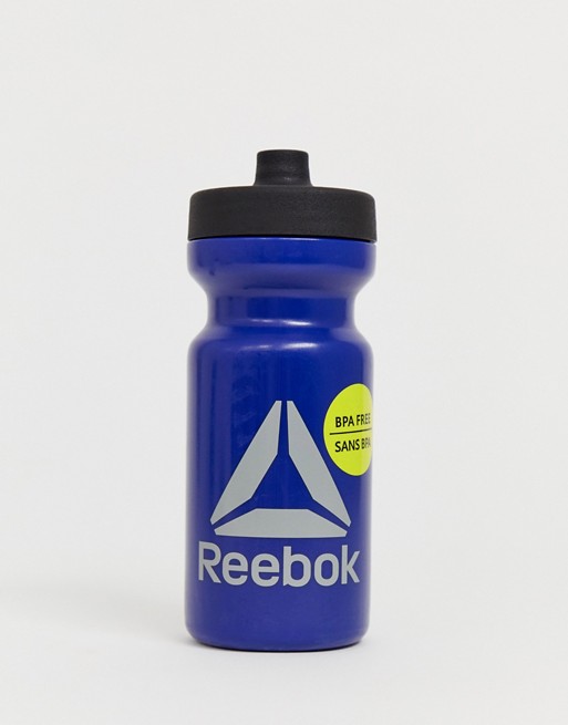 Reebok 500ml water bottle in blue