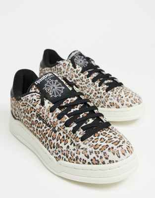 leopard print trainers size 8