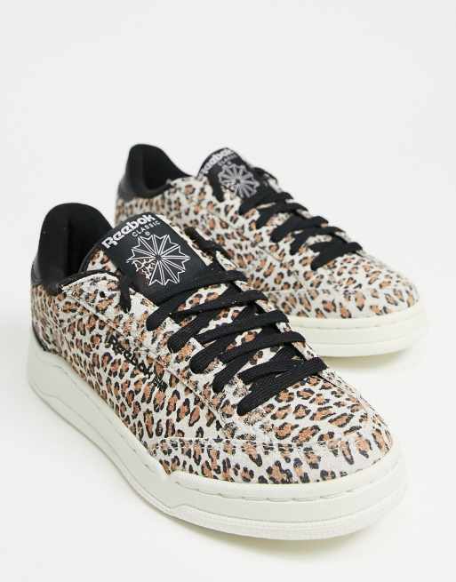 Animal hotsell print reebok