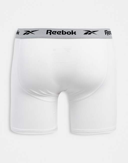 Reebok 2-Pack Sports Performance Boxer Briefs, Black