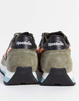 reebok aztec og green