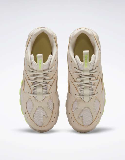 Reebok aztrek double sneakers sales in chalk and yellow