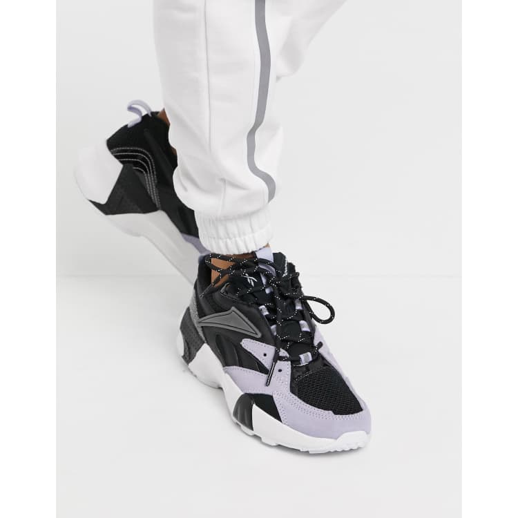 Reebok Aztrek Double Sneakers in lila ASOS