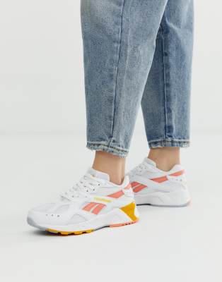 reebok aztrek bianche