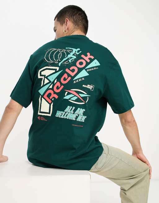 Reebok T-Shirt Core Vector em Verde