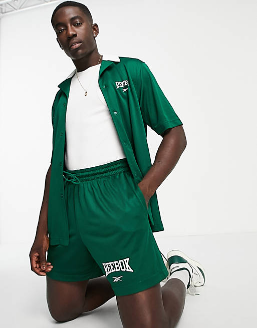 Shorts Reebok basketball shorts in green - exclusive to  