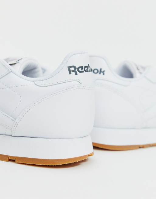 Reebok - Baskets classiques en cuir - Blanc, 2 de 4