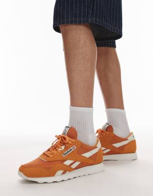 Reebok - Baskets classiques en nylon - Orange