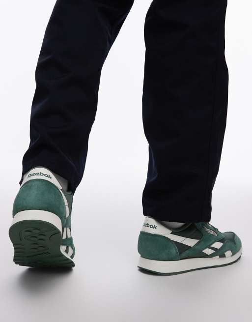 Reebok - Baskets classiques en nylon - Vert/blanc , 5 de 5