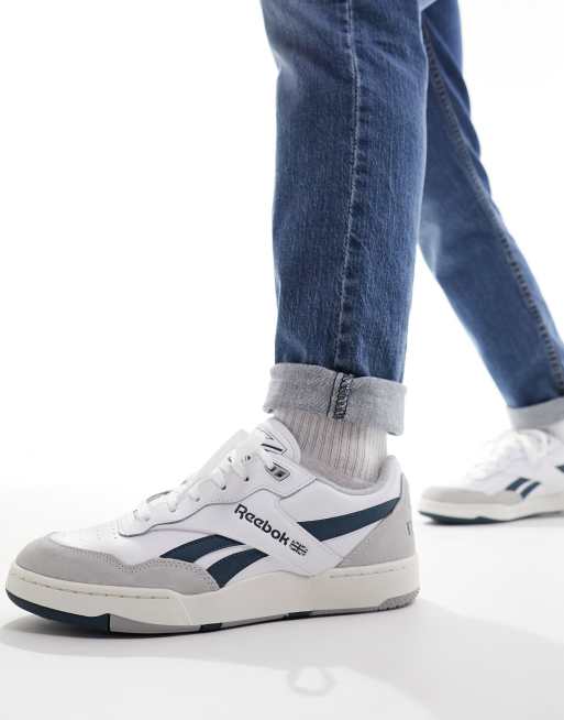 Blue hot sale reebok sneakers