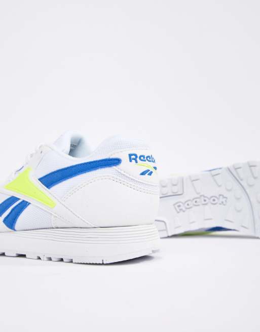 Reebok Blue And Lemon Rapide MU Sneakers ASOS