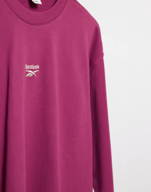 Reebok cheap purple sweatshirt