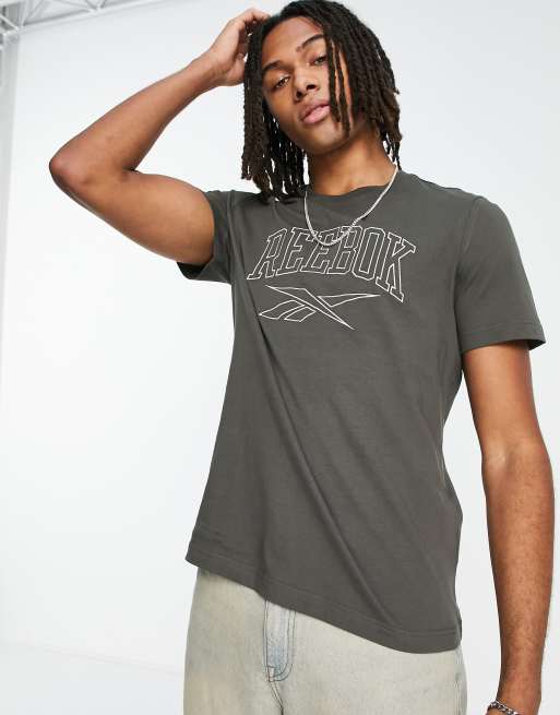 Tee shirt on sale reebok brun