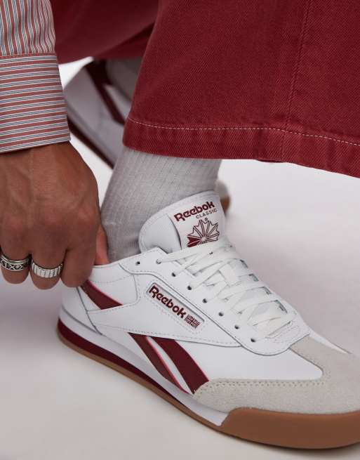 Reebok - Campio XT - Baskets - Blanc et bordeaux, 4 de 5