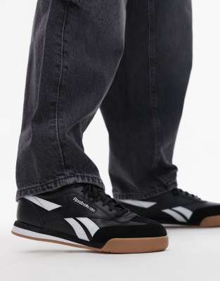 Reebok - Campio XT - Sneaker in Schwarz und Weiß mit Gummisohle