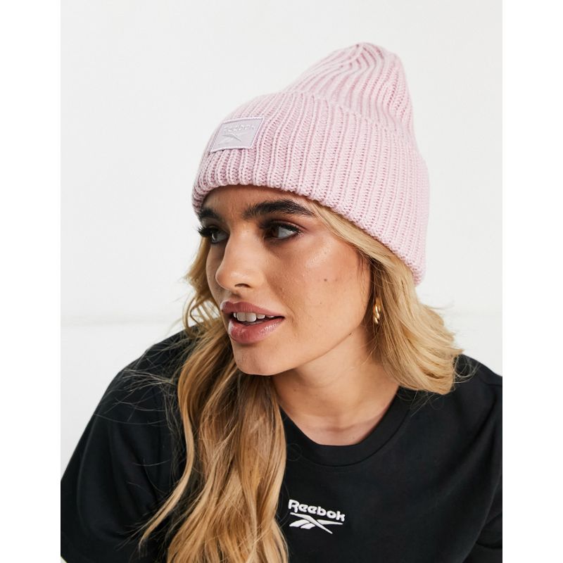 Activewear Donna Reebok - Cappello da pescatore rosa mora a coste