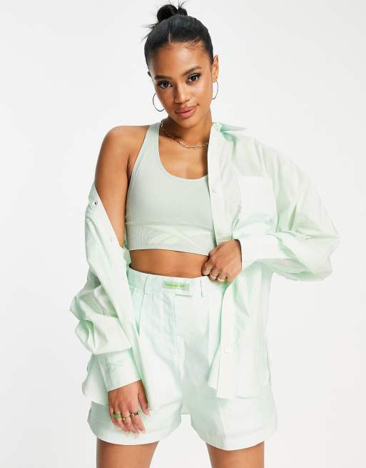 Reebok Chemise Vert pastel ASOS