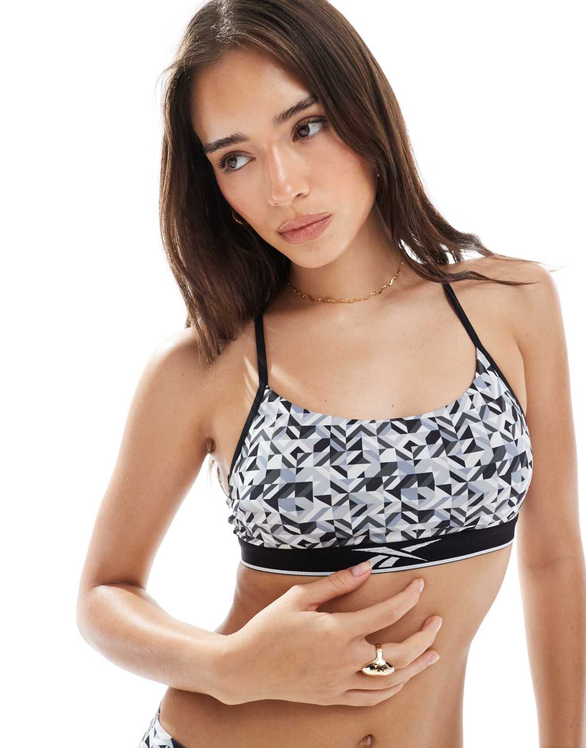 Reebok Cita bra in black