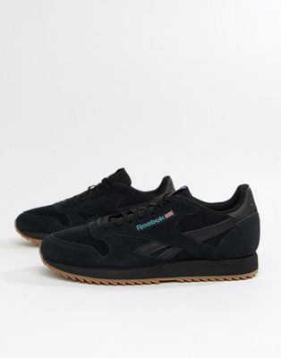 reebok suede trainers