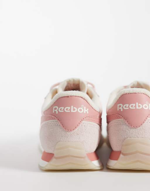 Reebok Classic AZ in white and pink detail, 5 of 5
