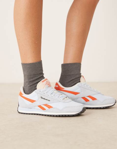 Reebok Classic AZ sneaker in blue and orange - view 1